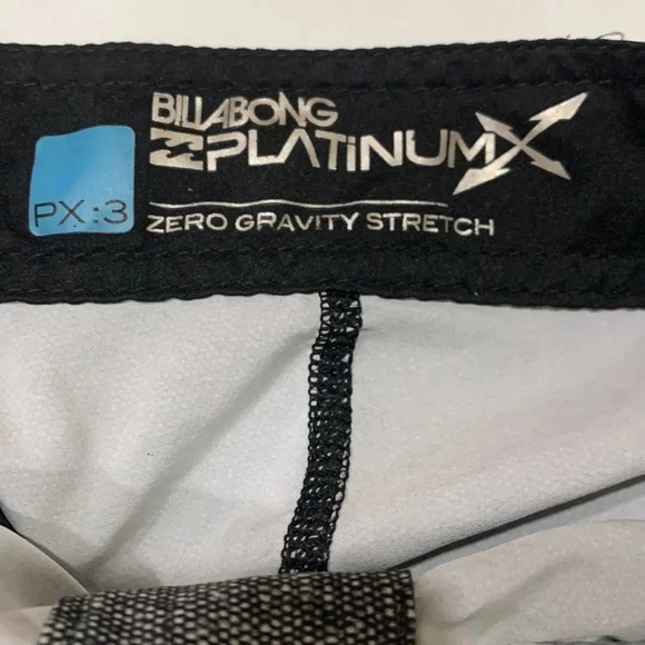 Billabong Platinum Zero Gravity Stretch Board Shorts Beach Swim Surf  Size 31 - Picture 3 of 7